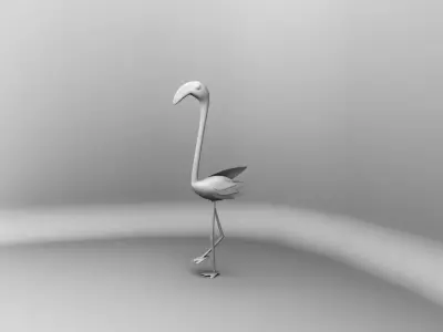 Cartoon Bird Free 3D model