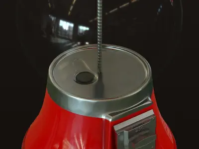 Gumball Machine Low-poly 3D model
