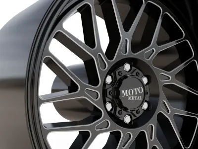 MOTO METAL MO805 WHEEL 3D MODEL 3D model