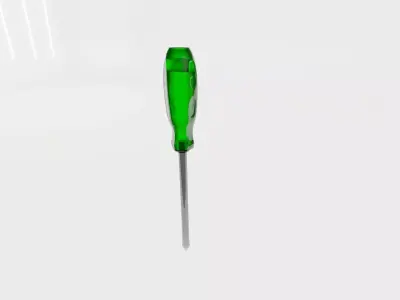 Free Download 3D Phillips Screwdriver Free 3D model