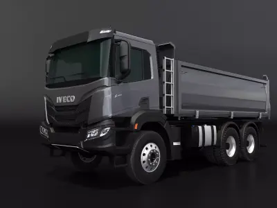Iveco X-Way 4x4 Tipper 3D model