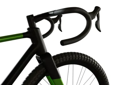 Cyclocross Bike 3D model purchase