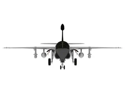 AIRCRAFT EA6B 3D model
