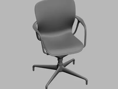 office chair 07 3D model