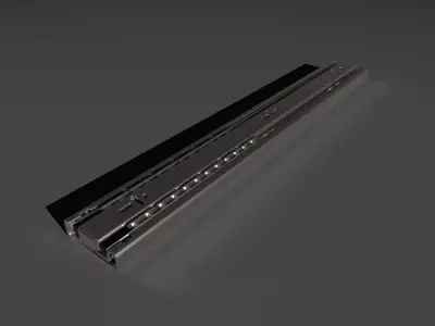 Telescopic Drawer Slides  3D model