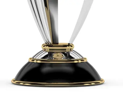 Cricket World Cup Trophy 3D model