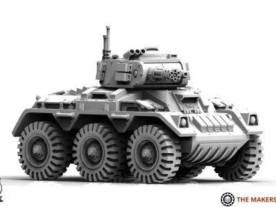 Universal Guard - AFV 3D print model