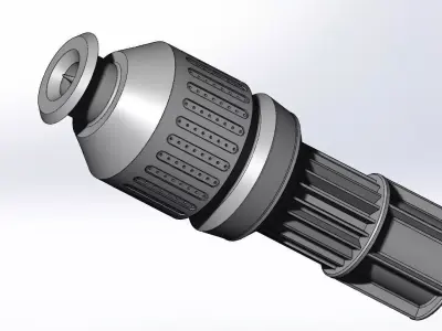 Gizmo metal connector Free 3D model