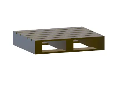 Pallet Free low-poly 3D model purchase