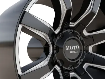 MOTO METAL SPIDER WHEEL 3D MODEL 3D model