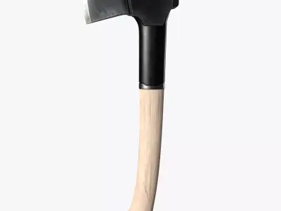 Hatchet axe 3D model purchase