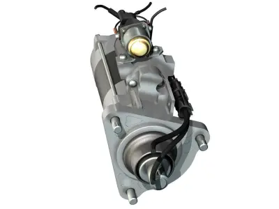 Starter Motor 04 3D model