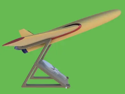 TUSAS TURNA IHA - Flying Home Decor 3D Print Airplane UAV 3D print model