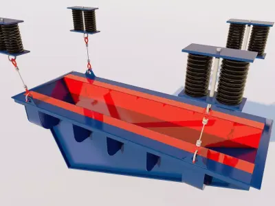 shaker feeder 3D Model 3D model