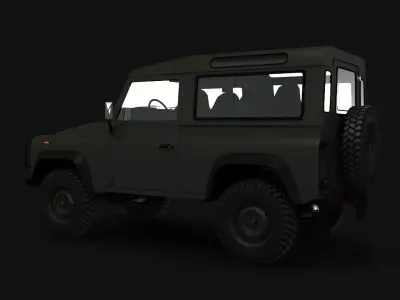 Military Defender 2015 3D model