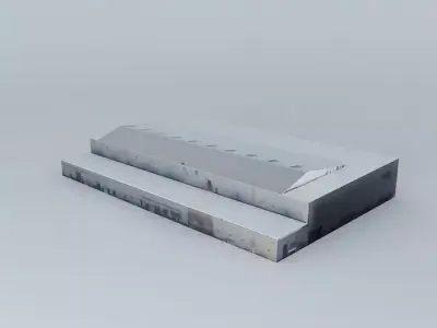 FedEx Hangar at LAX Free 3D model