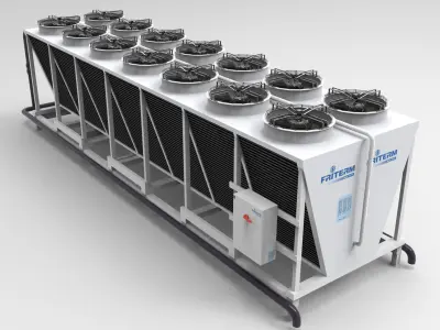  Chiller drycooler Friterm rooftop HVAC 