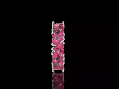 Wedding Heart Band  3D print model