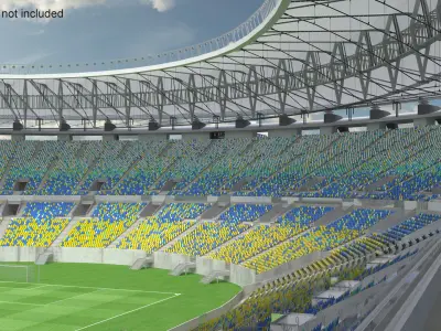 Maracana Stadium 3D model