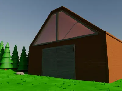 garage Free 3D model