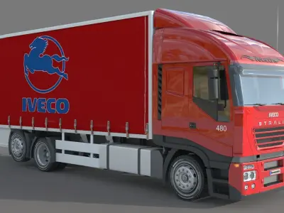 Iveco Stralis 480 truck 3D model