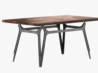 Loft Table 12 3D model