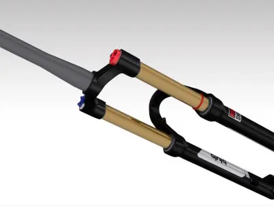 Fork Suspension 29 3D model