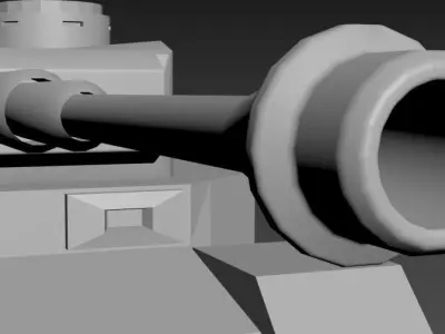 vk45 01 Tiger P 3D model