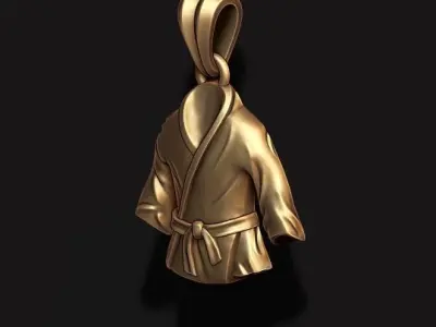 Kimono pendant 3D print model purchase