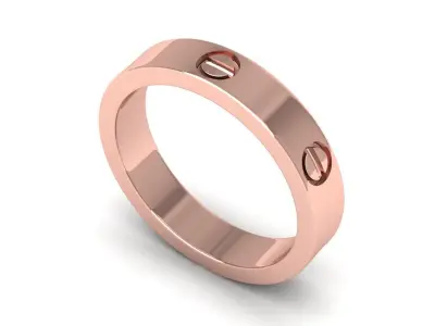Wedding Ring Free 3D print model order