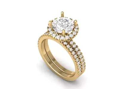 Wedding Ring  3D print model 192