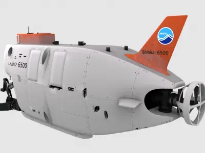 Submarine 3D model purchase