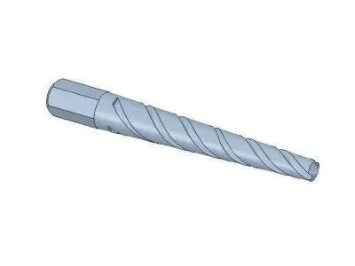Conical Drill Bit Free 3D model