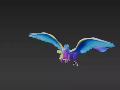 Bird 8 by Tripo Free 3D model