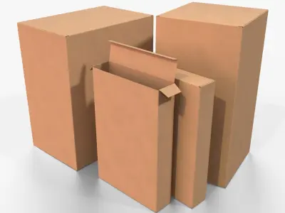  Tuck Top Boxes - Tall Variants Set 