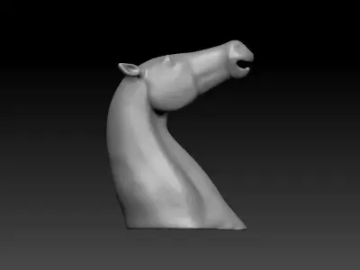 The Kelpies Baron - High-Poly Digital Sculpture 3D print model