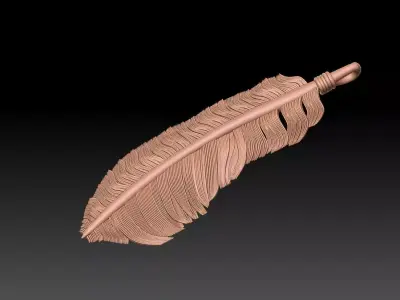 FEATHER MODEL 3D print model