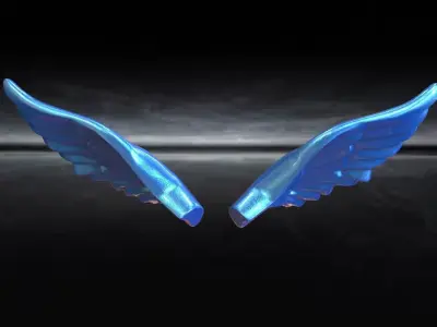 Wing angel wings Free 3D model