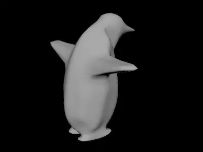 penguin Free 3D model get