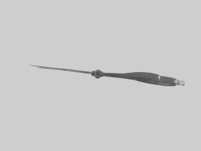 Scissors model Low-poly 3D model
