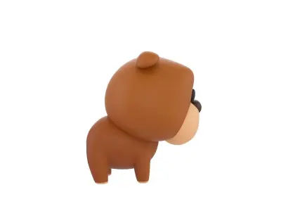 Character041 Bulldog 3D model
