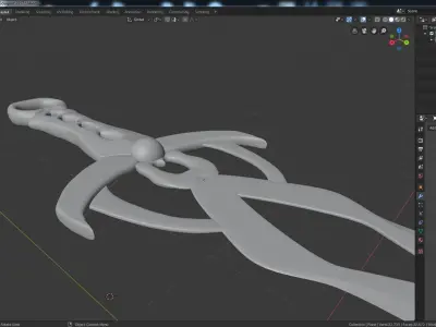Short Sword Free 3D model