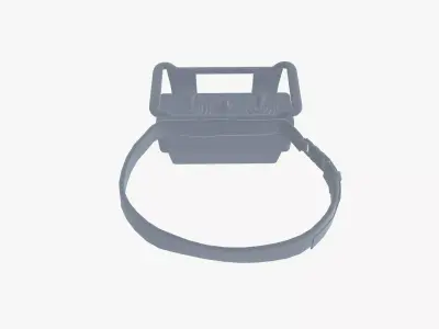 EOT Remote with belt 3D model