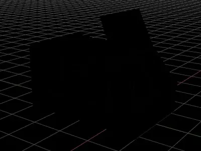 Futuristic Dumpster Low-poly 3D model