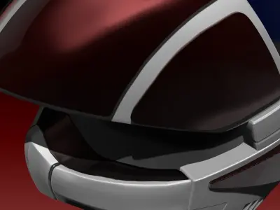 Robotech helmet Rig Hunter 3D print model