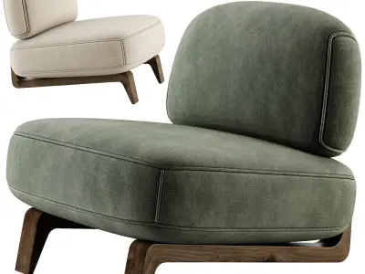 VAO Easy Chair By Paolo Castelli 3D model