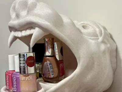 Gargoyle Nail Polish Display Non-commercial 3D print model