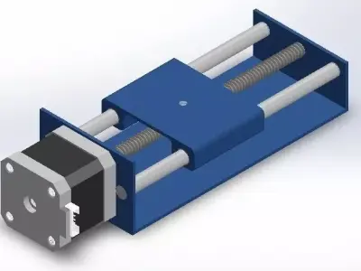 3 Axis CNC Machine Free 3D model