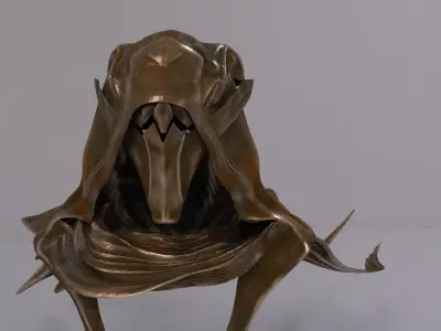 Sci-fi hood 3D model