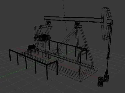 Oil pump 3D model buy